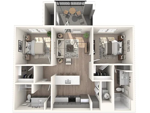 Floor plan B1