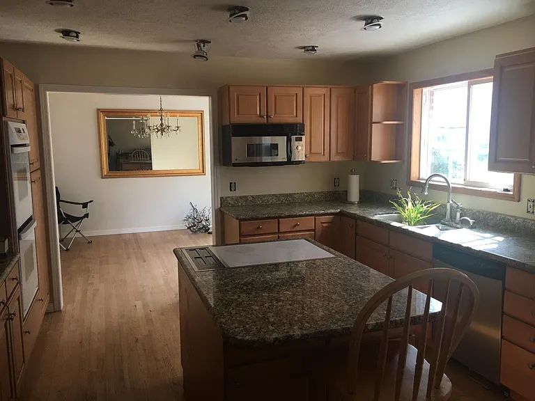 Kitchen, looking South in Dining Room, unbelievable amount o