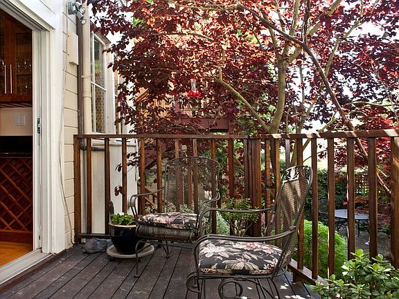 Deck off the kitchen