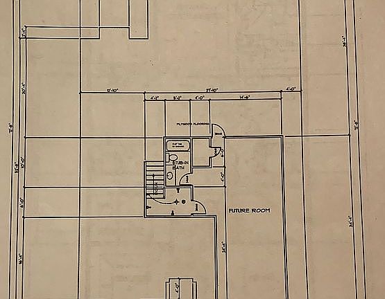 Second floor plan