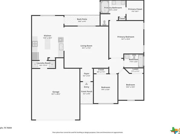 1116 Jamestown Dr, Temple, TX 76504