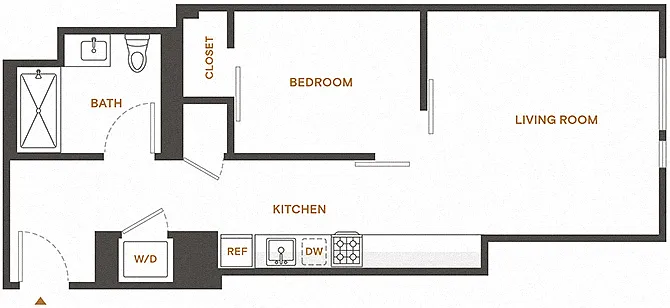 Floor plan 1-S