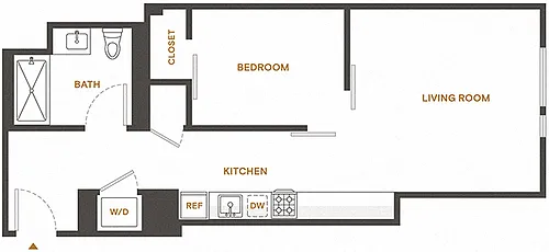 Floor plan 1-S