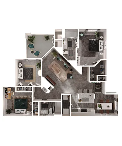Floor plan D