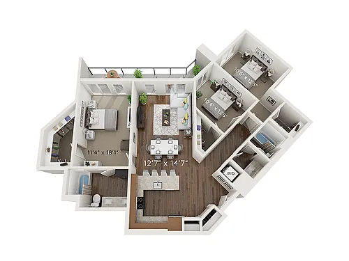 Floor plan C2