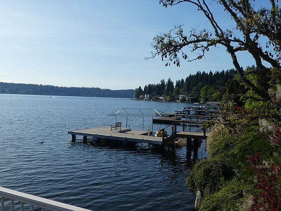 View from deck looking north