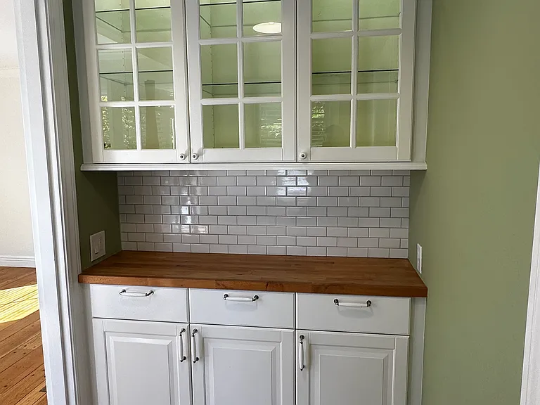 dining nook/office