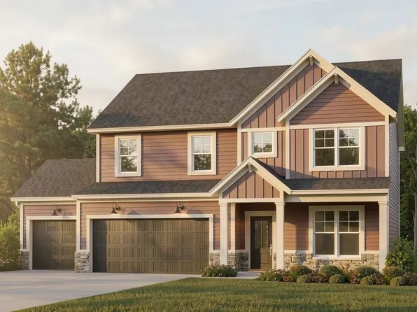 Revolution Farmhouse w/ 3-Car - LP Plan, Blevins Farm
