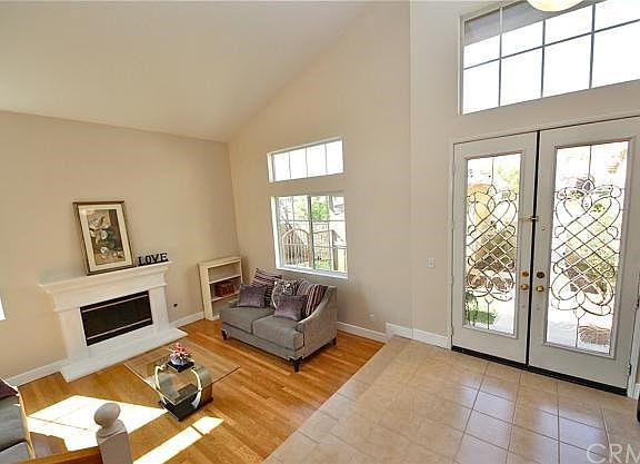 Entryway opens to the formal living room