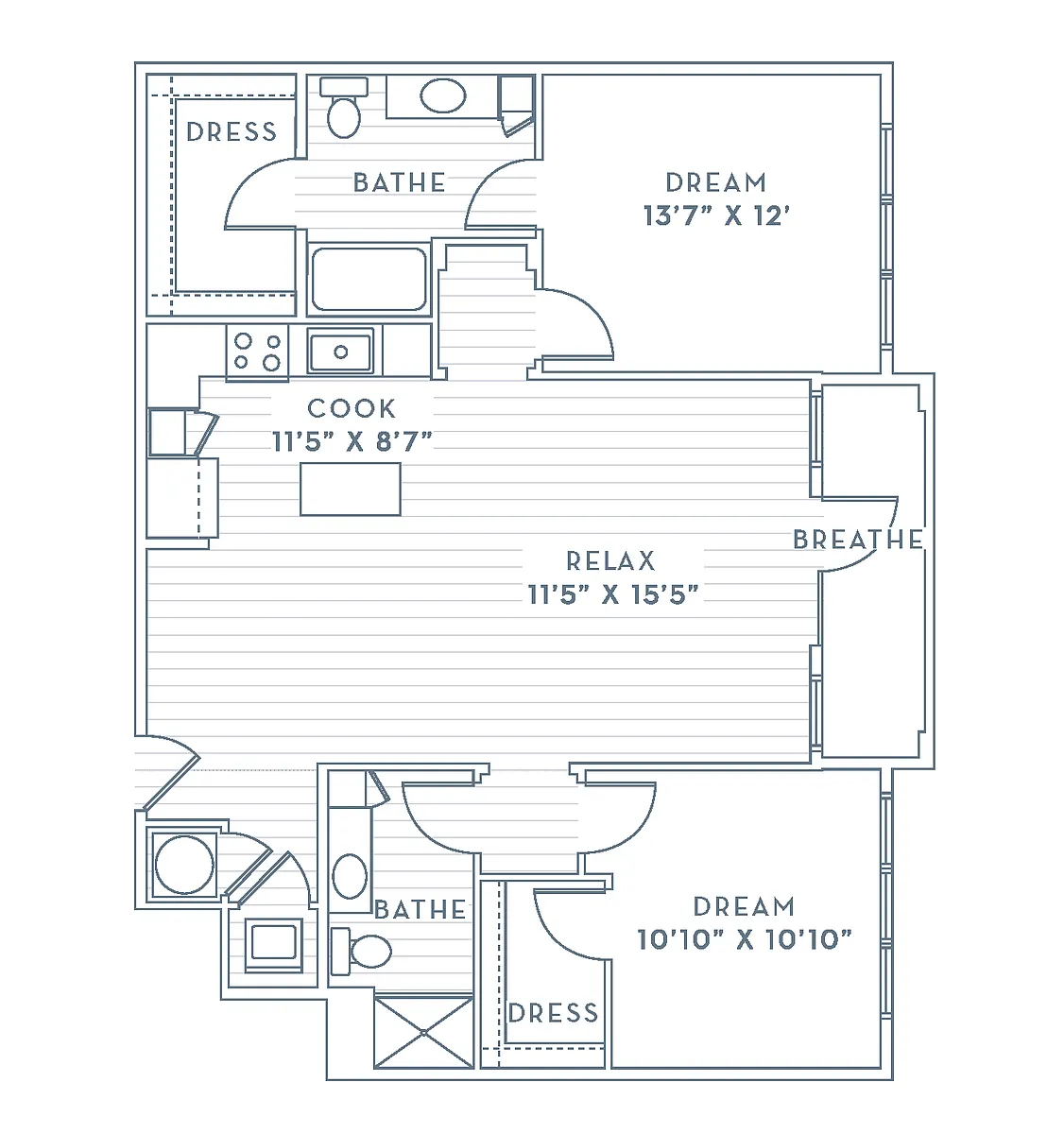 Floor plan B4R