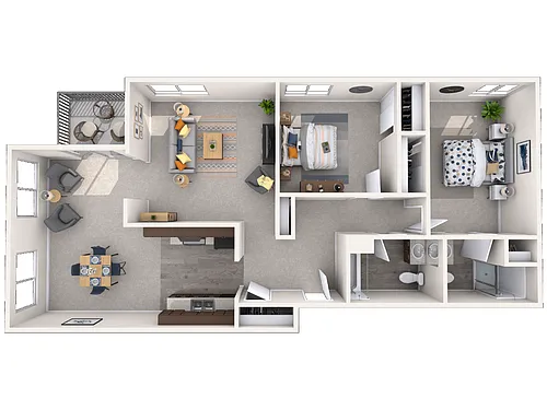 Floor plan Standard Broadway