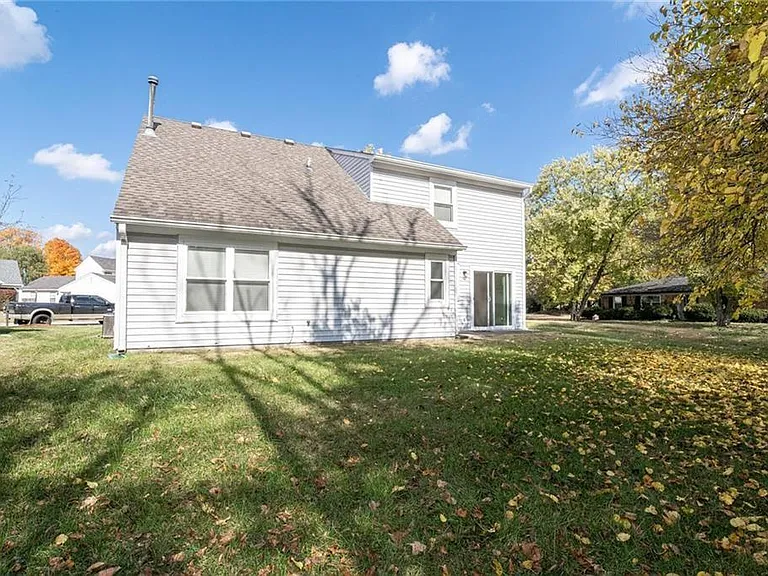 Backside and back yard