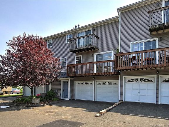 Attached two car garage with new doors!