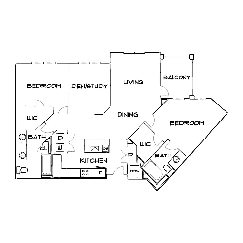 Floor plan Design 2K