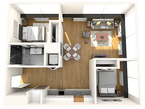 Floor plan B2