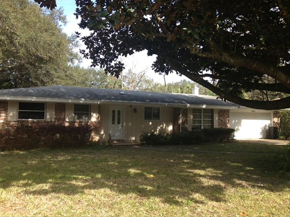 Tree-Shaded Front Elevation