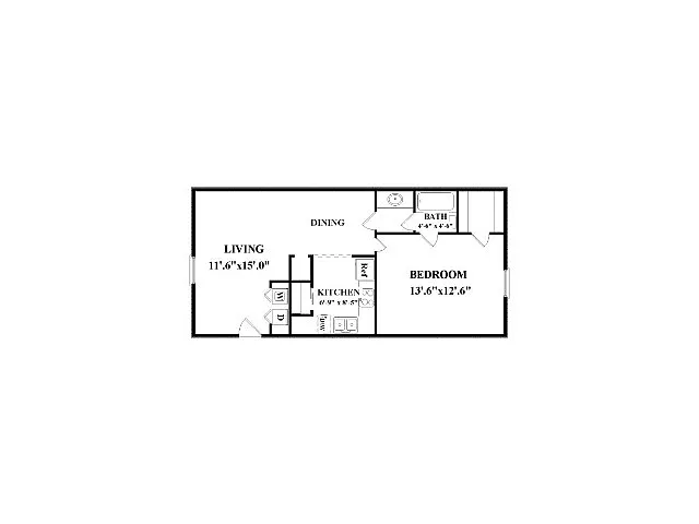 Floor plan 1-1A