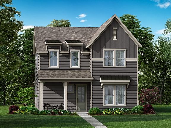 Mayes Hall Plan 2- Exterior Rendering- Elevation B