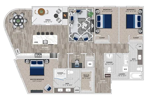 Floor plan C1