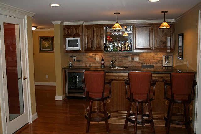 Bar in Basement