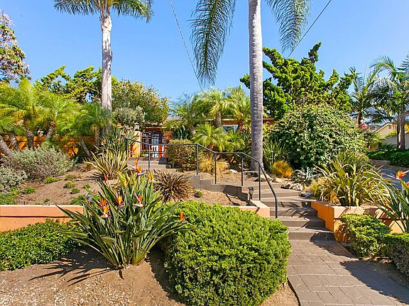 Beautifully landscaped yard