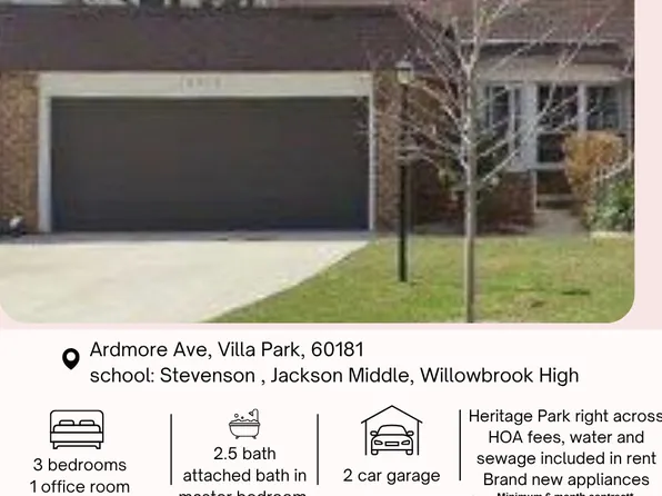 (undisclosed Address), Villa Park, IL 60181