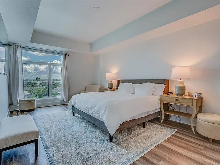 Master Bedroom with a Ocean View