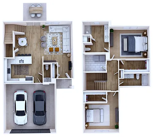 Floor plan Campania End