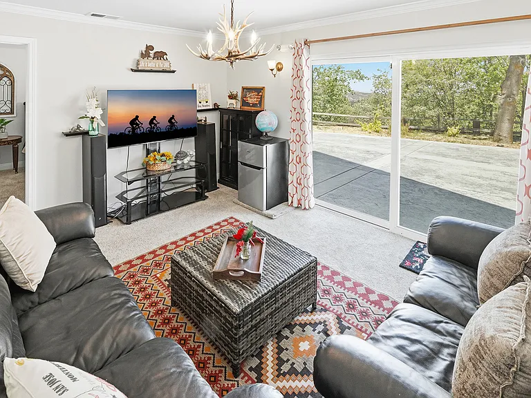 Family room in first floor