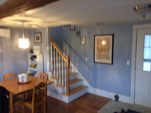 Dining area and stair