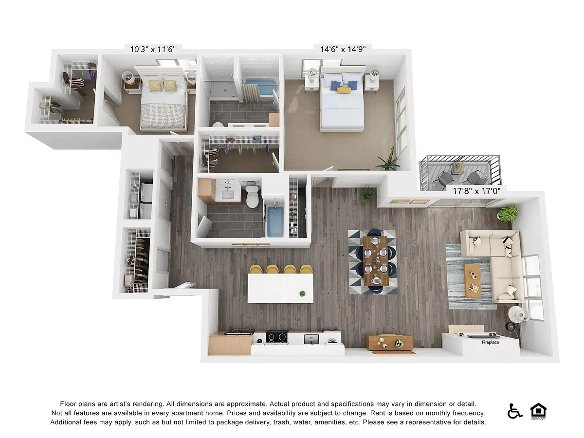 Floor plan B14