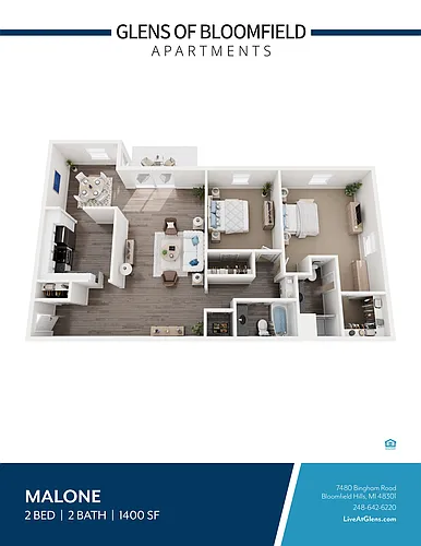 Floor plan Malone
