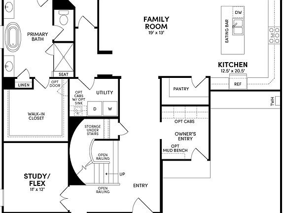 Tucker Blackline Main Floor