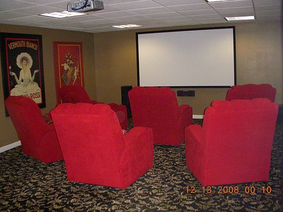 Media Rm Projector