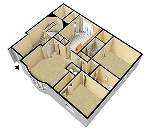 Floor plan Maple Cove