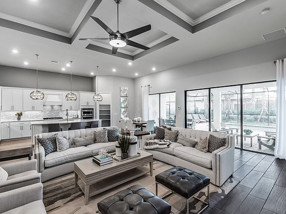 Open Gathering Room and Kitchen