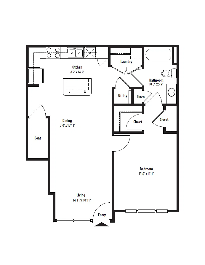Floor plan A1