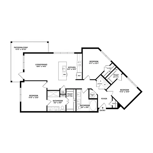 Floor plan C4