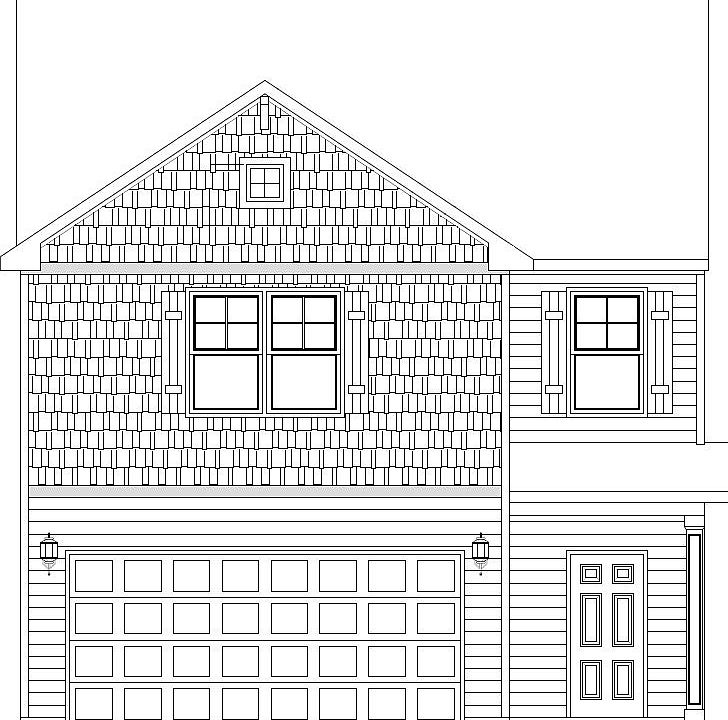 Elevation C - Artistic Rendering for Representation Purposes Only