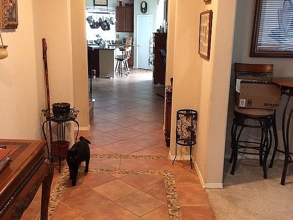 Entry decorative inlay desig