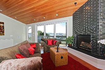 Living Room with Fireplace