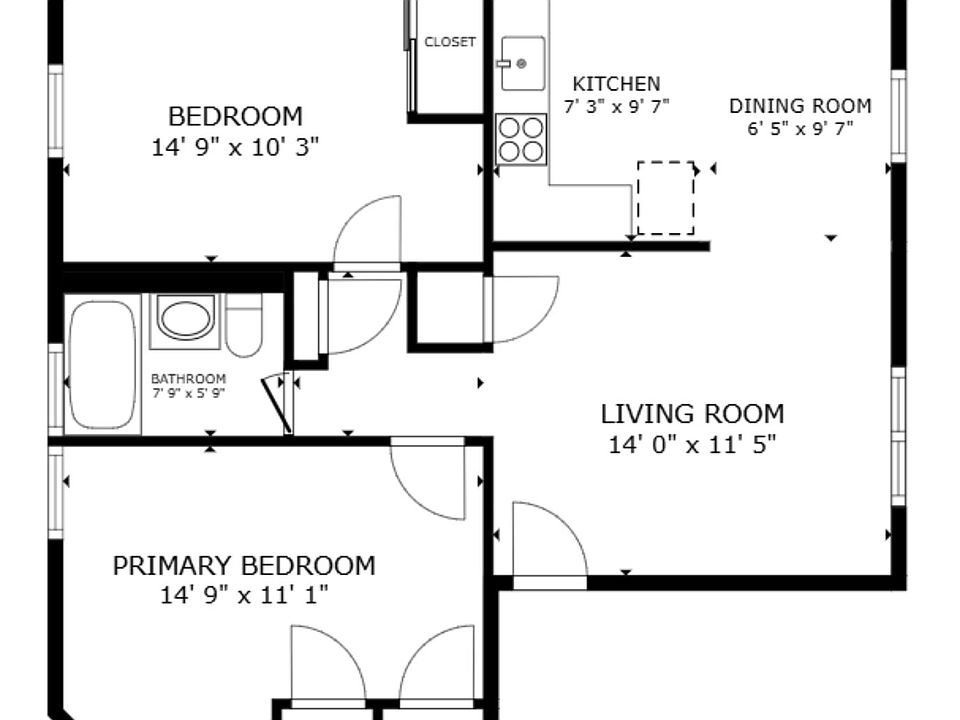 2nd image of 1305-1307 Bloomfield St #6113198