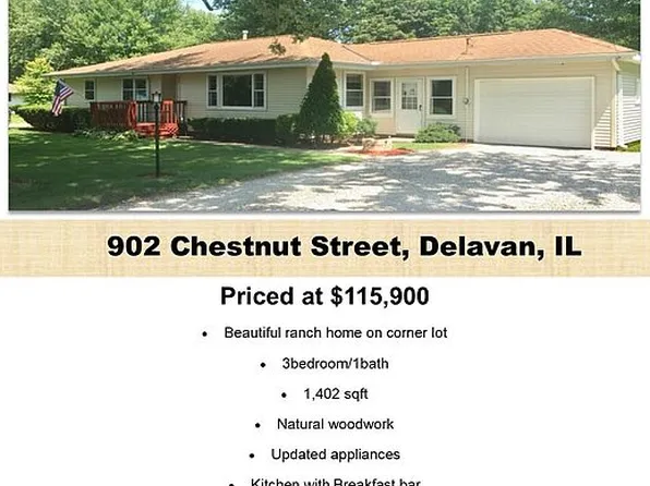 902 S Chestnut St, Delavan, IL 61734