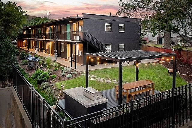 Twilight - Rear Courtyard