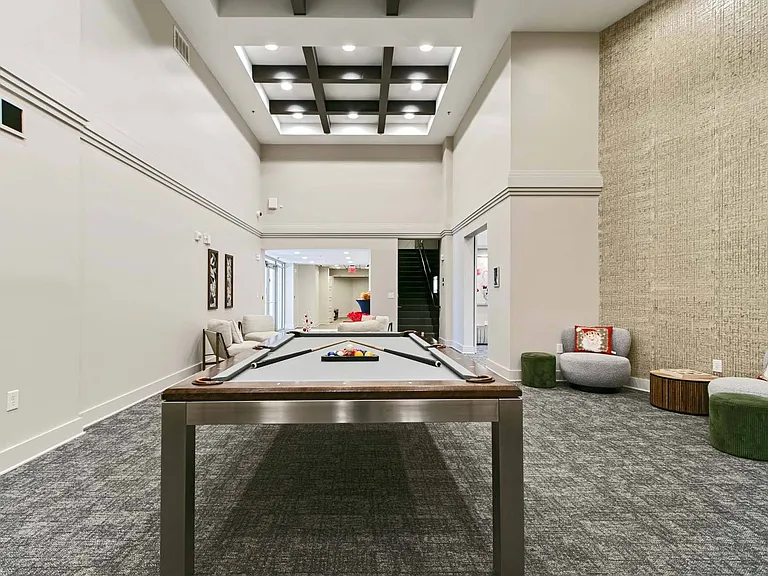 Challenge friends and unwind around the billiards table