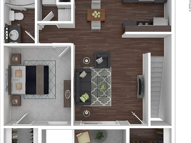 A3R: Beds - 1: Baths - 1: SqFt Range - 680 to 680