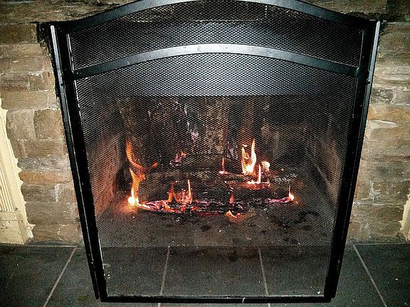 bed 3 fireplace (den)