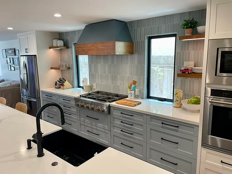 Updated kitchen.