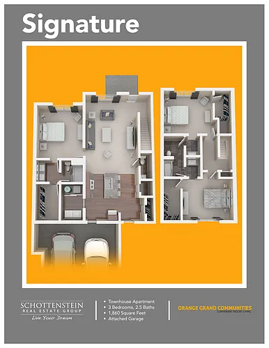 Floor plan Signature Townhome