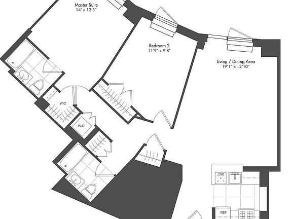 2nd image of 250 N 10th St APT 434